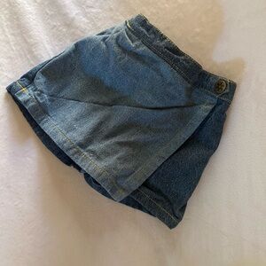 BABY GIRL JEAN SKORT